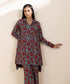Women's Unstitched Light Khaddar Multi Printed 2 Piece Suit